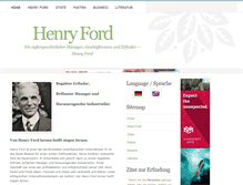 Tablet Screenshot of henry-ford.net